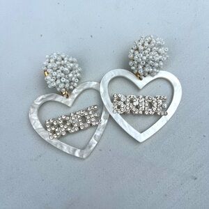 NWOT Bride Earrings